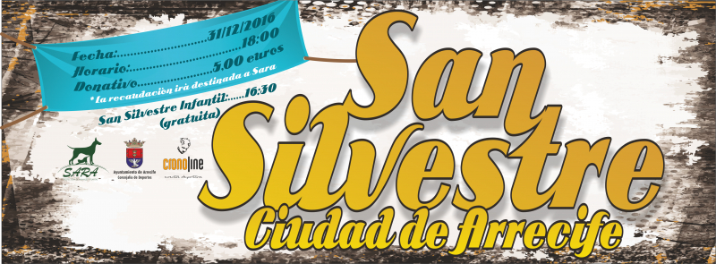 SAN SILVESTRE CIUDAD DE ARRECIFE 2016 - Inscríbete SAN SILVESTRE CIUDAD DE ARRECIFE 2016 - Inscríbete