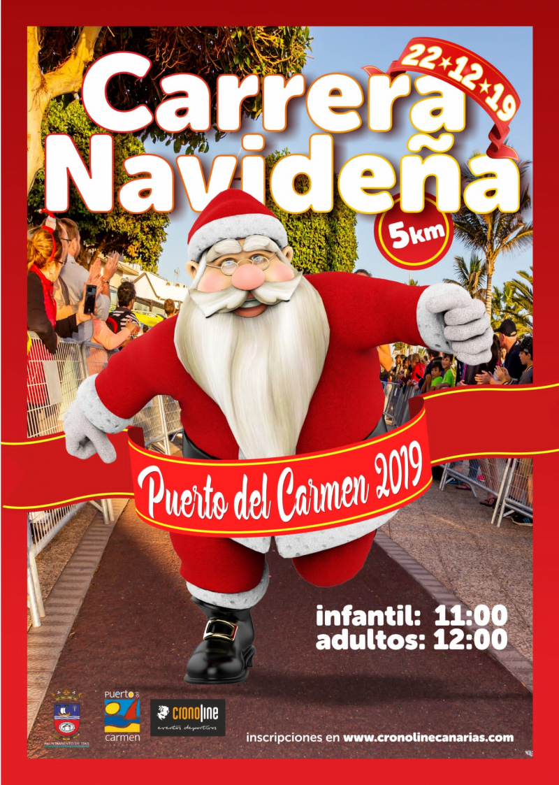 CARRERA NAVIDEÑA PUERTO DEL CARMEN - Register