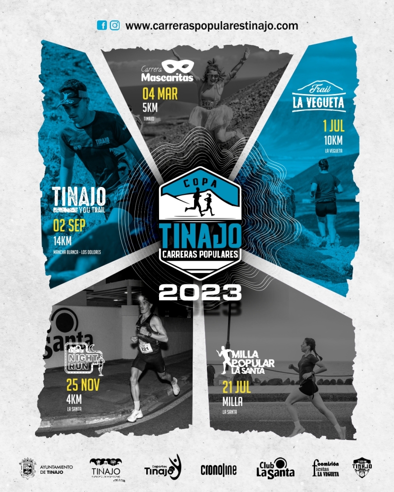 COPA CARRERAS POPULARES MUNICIPIO DE TINAJO - Inscríbete