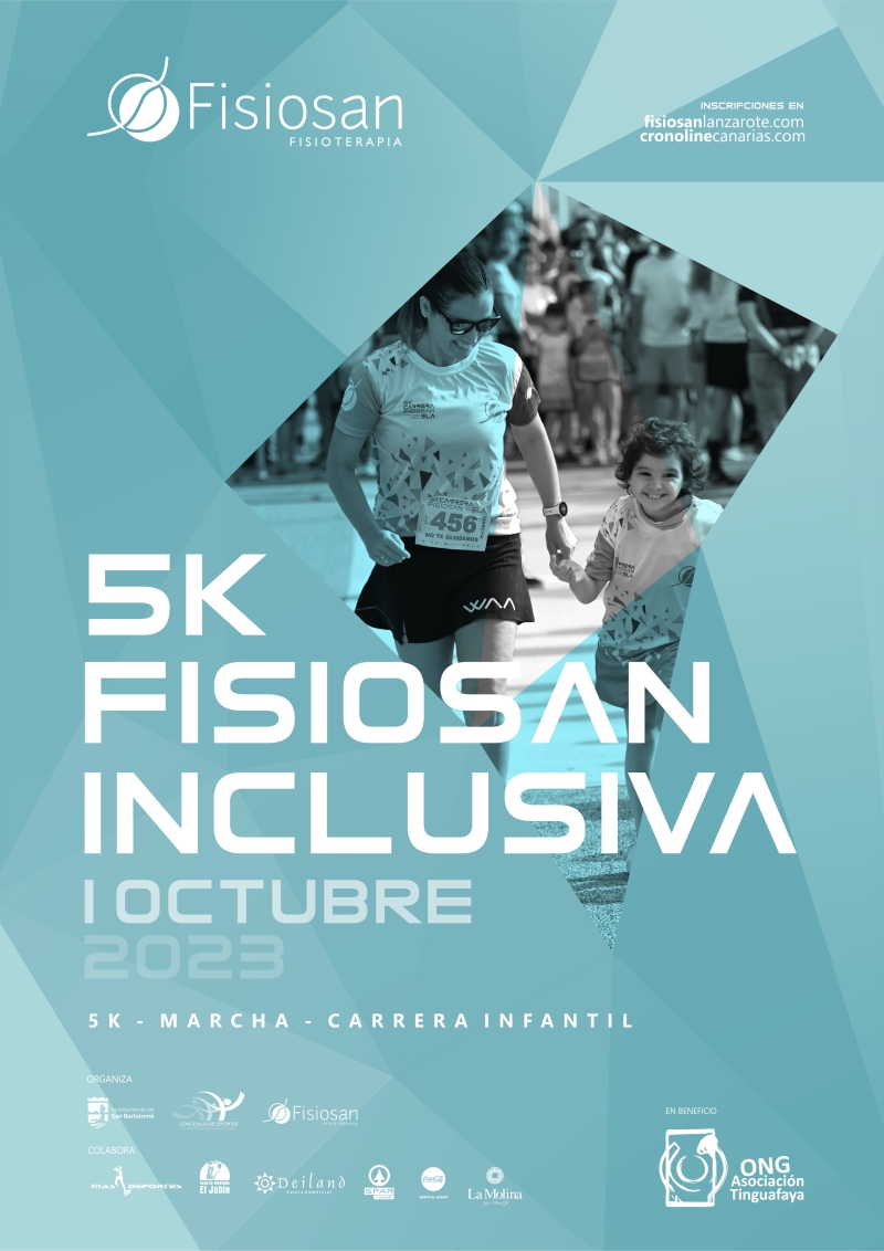 FISIOSAN INCLUSIVA 5K - Inscríbete