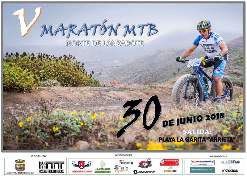 V MARATÓN MTB NORTE DE LANZAROTE - Inscríbete