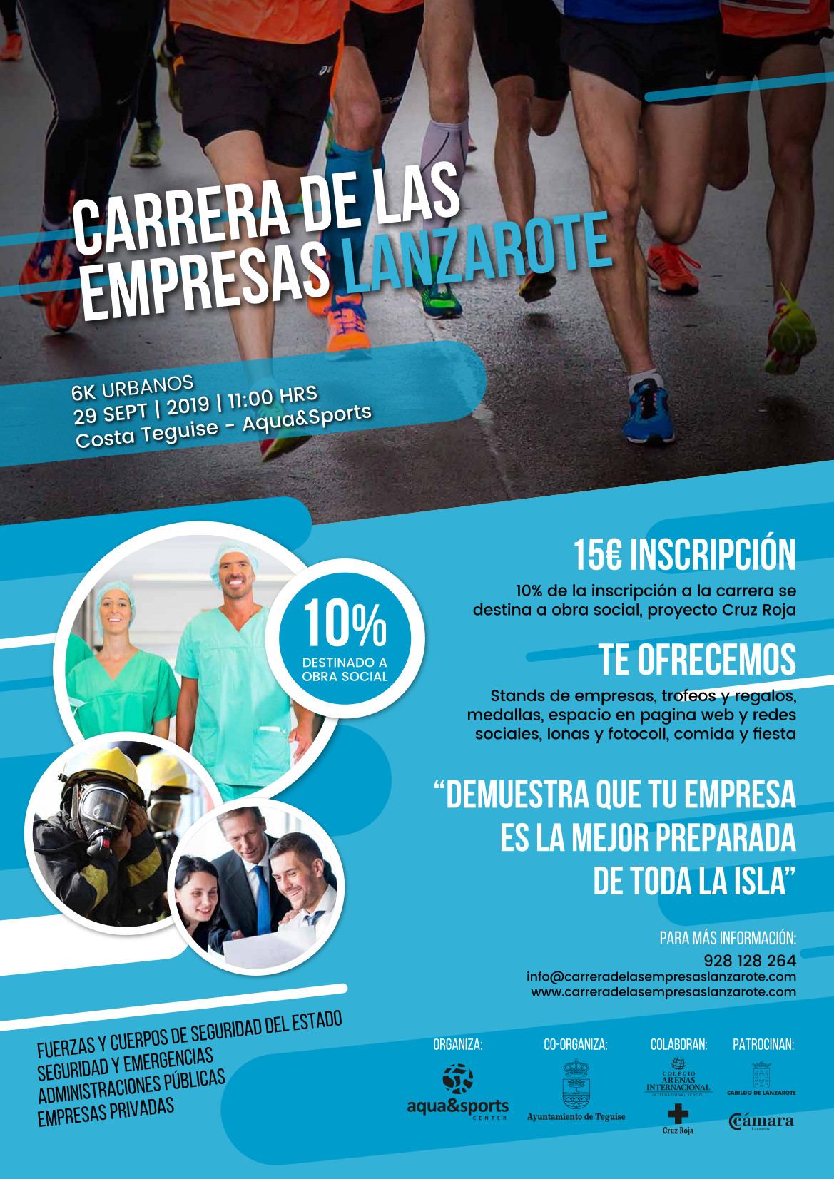 CARRERA DE LAS EMPRESAS LANZAROTE - Inscrivez-vous