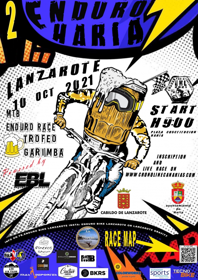 II ENDURO HARÍA LANZAROTE 10.10.2021 - Inscríbete