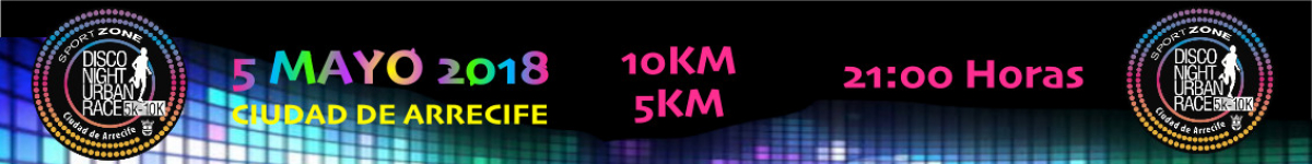 Inscripción  - SPORTZONE DISCO NIGHT URBAN RACE 2018